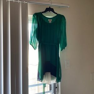 Blue & Green size Large Dress